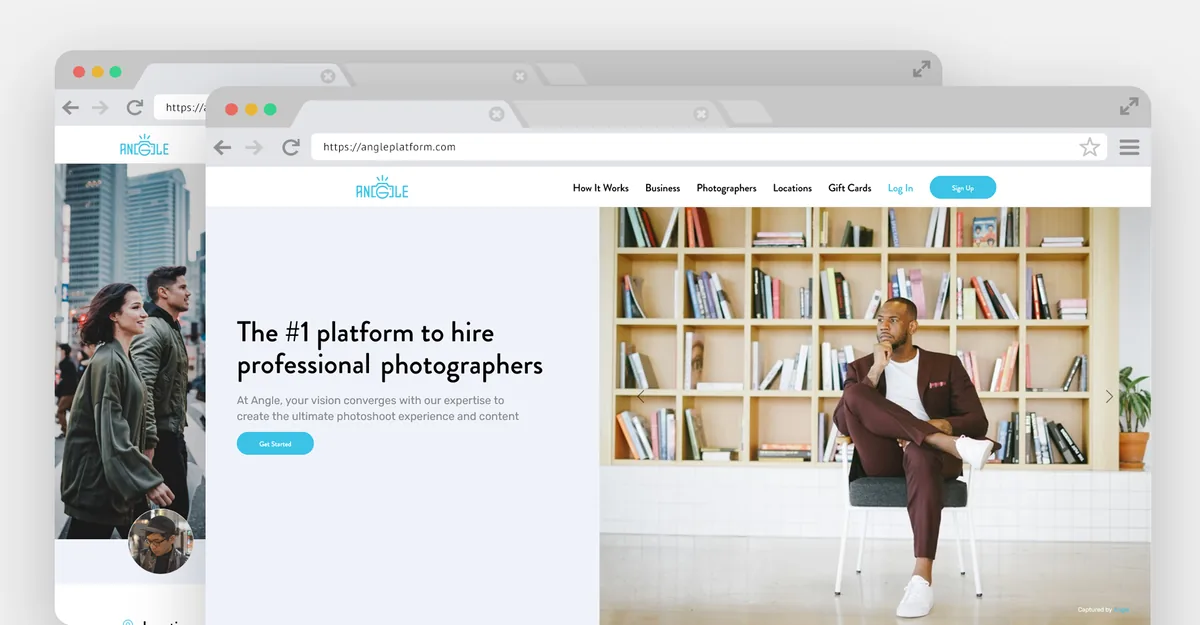Screenshot of Angle Platform